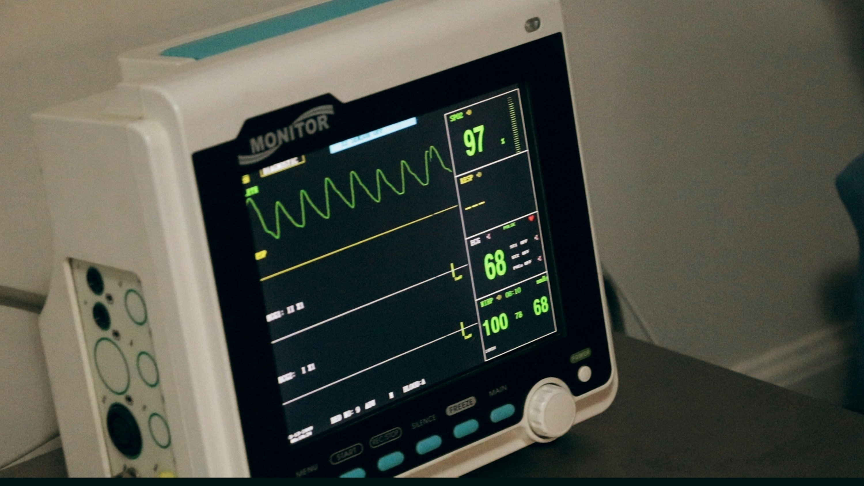 Doctor analyzing medical charts